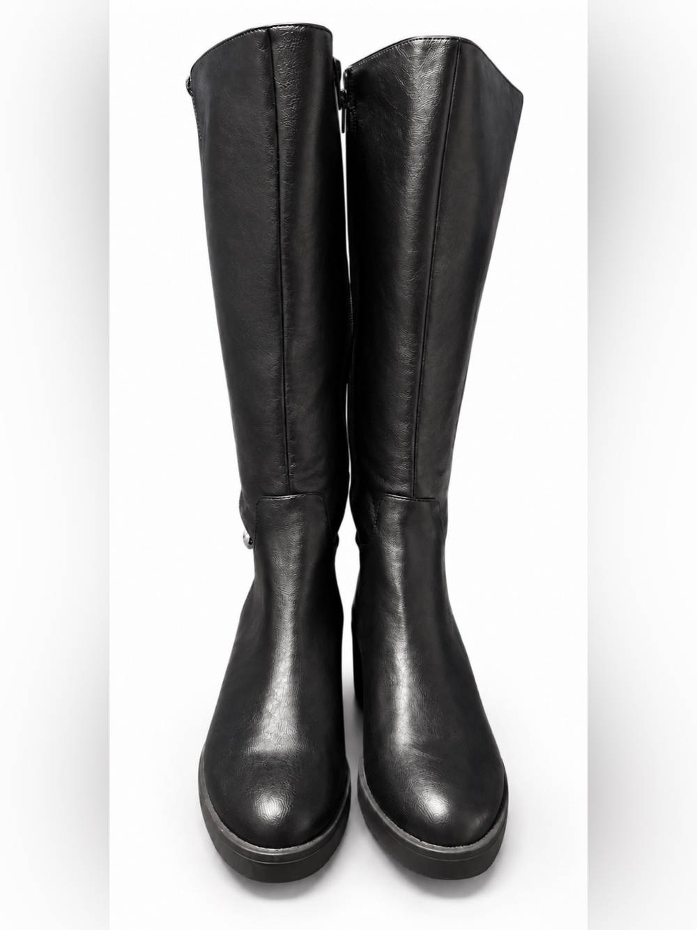 LifeStride Bristol Black Knee High Stretch Boots Size 10 M New in Box